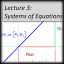 Lecture 3 - Systems of Equations