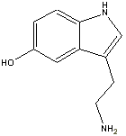 serotonin drawing