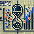 Medication half-life calculator